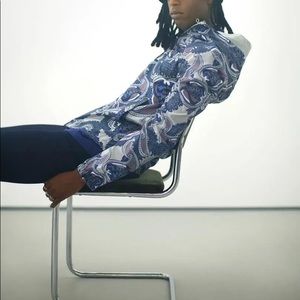 Pretty Green X Katie Eary Unisex Papilio Printed Jacket